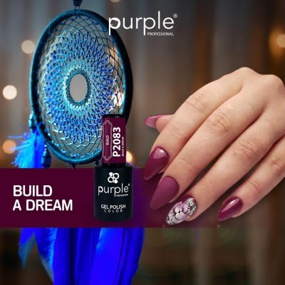 Verniz Gel PURPLE P2083 – Build a Dream