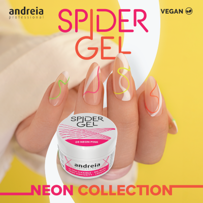 Spider Gel Andreia - 09 Neon Pink