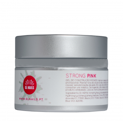 Gel Bifásico GL Nails Strong Pink 50ml