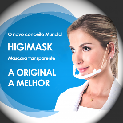 Máscara de Proteção Higimask Branca