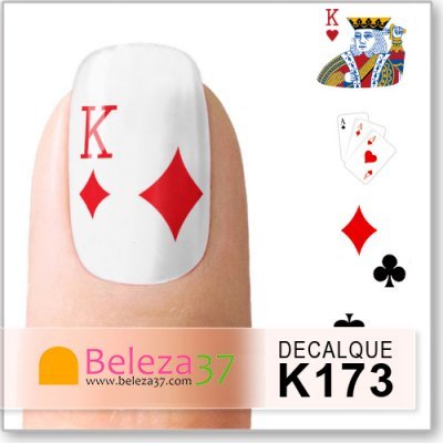 Decalques Jogo de Cartas (K173)