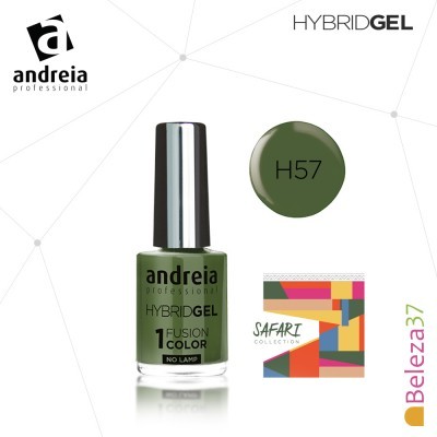 Hybrid Gel Andreia – Fusion Color H57 (Verde Caqui)