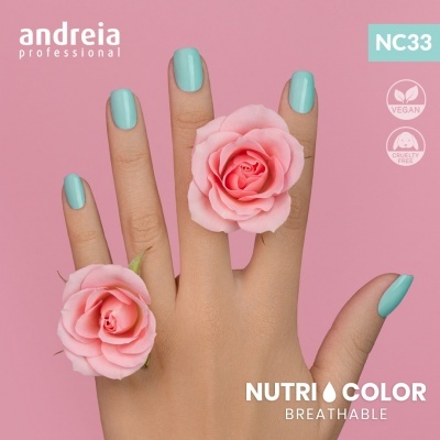 Verniz Andreia Nutricolor NC33 (Verde Água)