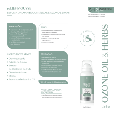 Victoria Vynn Pharm Foot - Relief Mousse 105ml