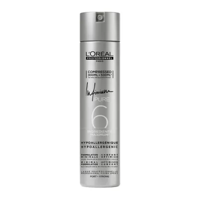 Laca L'Oréal Infinium Strong - Fixação Forte 500ml (Compressed 300ml)