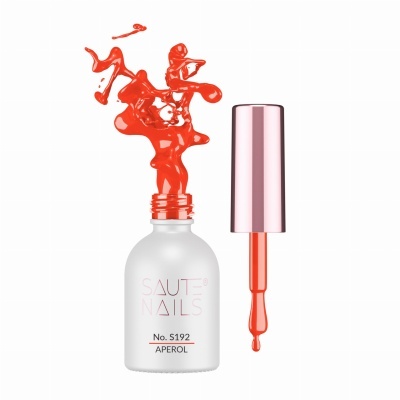 Verniz Gel Saute Nails S192 Aperol (Laranja Néon)