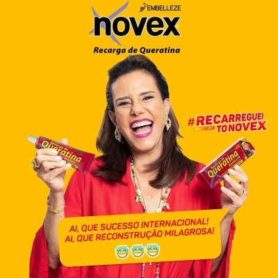 Recarga de Queratina Novex 80g
