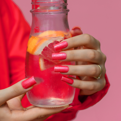 Verniz Gel Saute Nails S305 - Citrus Flame