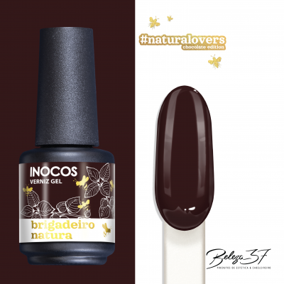 Verniz Gel Inocos - Coleção 6 Cores - Natura Lovers - Chocolate Edition