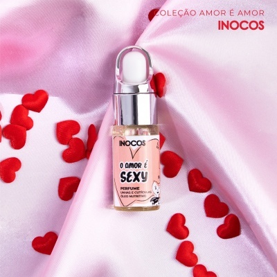 Óleo de Cutículas Perfumado Inocos Floral e Fresco 10ml - O Amor é Sexy