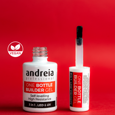 One Bottle Builder Gel Andreia - Clear (Transparente) 14ml