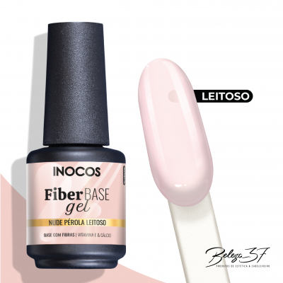 Fiber Base Gel Inocos - Nude Pêrola Leitoso