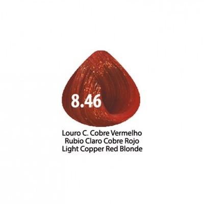 Tinta Violet Keratin Trendy 8.46 - 100ml - LOURO CLARO COBRE VERMELHO