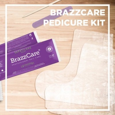 Par de Sapatilhas Hidratantes BrazzCare