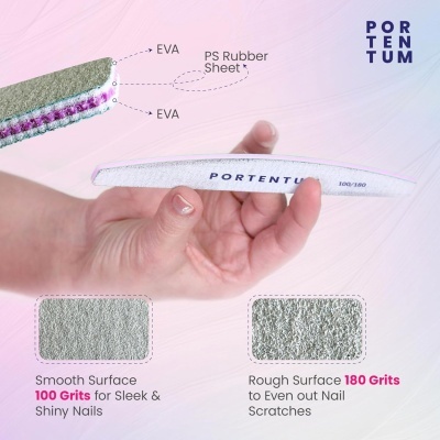 Pack 16 Limas Laváveis Profissionais Portentum 100/180