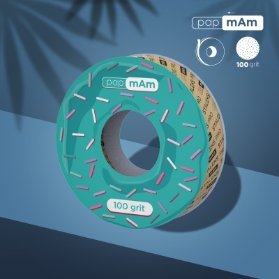 Limas Brancas em Rolo Staleks papmAm - Recargas Sem Estojo - Grão 100