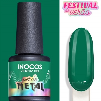 Verniz Gel Inocos – 333 - Verde Metal