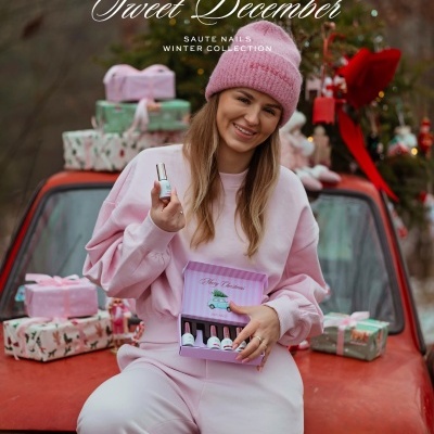 Coleção de Verniz Gel Saute Nails "Sweet December"