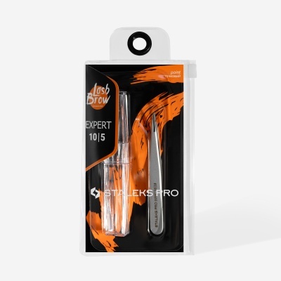 Pinça Profissional Staleks TYPE 5 – Ponta Fina para Precisão Máxima