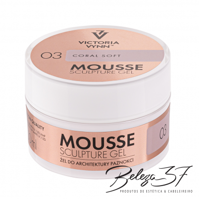 Mousse Sculping Gel Victoria Vynn - 03 - Coral Soft (Pêssego) 50ml