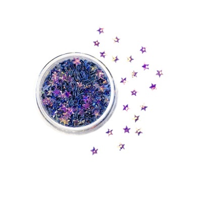 Estrelas Decorativas Roxo 5g