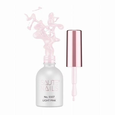 Verniz Gel Saute Nails S107 Light Pink - Rosa Claro