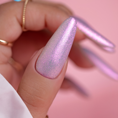 Verniz Gel Saute Nails S280 (Rosa e Azul com Partículas)