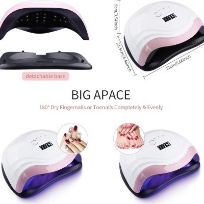 Catalisador LED UV Aokyom com 36 Leds e 168W