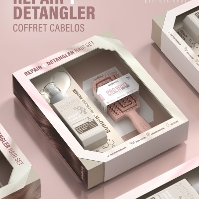 Andreia Coffret Hair Repair + Escova Desembaraçadora