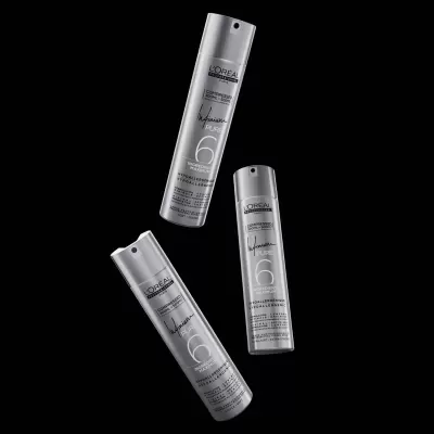 Laca L'Oréal Infinium Strong - Fixação Forte 500ml (Compressed 300ml)