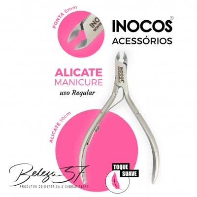 Alicate de Manicure Inocos - Uso Regular