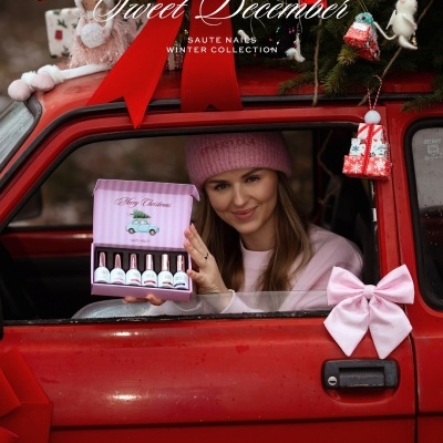 Coleção de Verniz Gel Saute Nails "Sweet December"