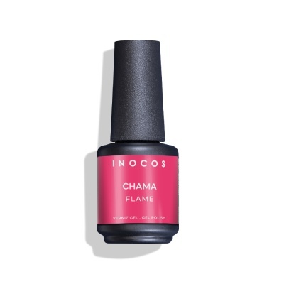 Verniz Gel Inocos 484 - Chama (Rosa Vibrante Néon)