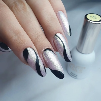 Verniz Gel Saute Nails S118 Powder - Partículas Brilhantes