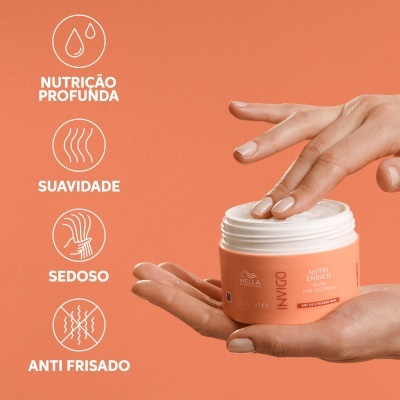 Wella Máscara Nutritiva de Hidratação Profunda Invigo Nutri-Enrich 150ml