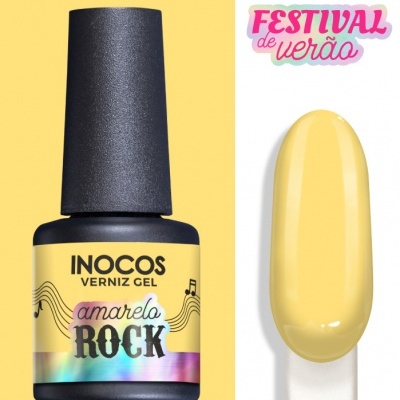 Verniz Gel Inocos – 328 - Amarelo Rock
