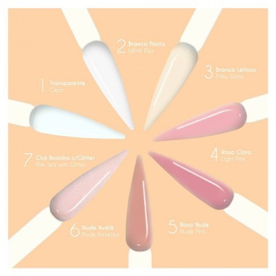 Polyacrygel Inocos em bisnaga 1 - Transparente 60g