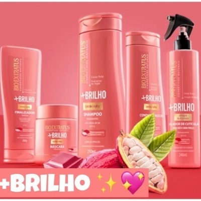 BE — +Brilho (+brilho para todos os cabelos)