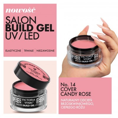 Gel Construtor Victoria Vynn 14 - Cover Candy Rose 50ml