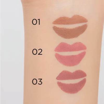 Eveline Lápis de Lábios – Variété Gel Lip Liner Waterproof Pencil 01 - Nude