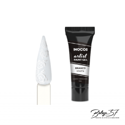 Paint Gel Artist Inocos 5ml - Branco