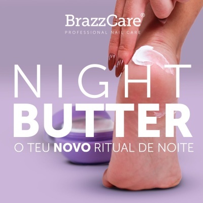 Manteiga de Pés Night Butter Brazzcare