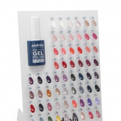 The Gel Polish Andreia Professional - Color Lab Display