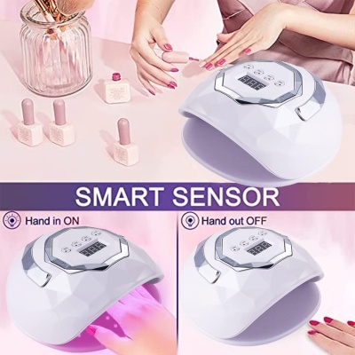 Catalisador Branco UV LED KM-1 de 66 Leds e 280W