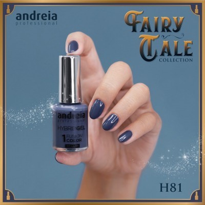 HYBRID GEL ANDREIA – Fusion Color H81 – Azul escuro acinzentado