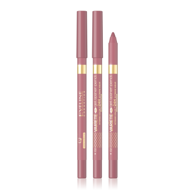 Eveline Lápis de Lábios – Variété Gel Lip Liner Waterproof Pencil 02 - Pinkish