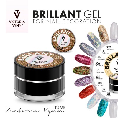 Brillant Gel Victoria Vynn Nº 5 - Christmas