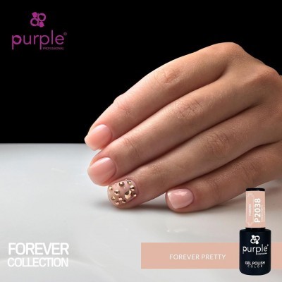 Verniz Gel PURPLE P2038 – Forever Pretty (Manicure Francesa)