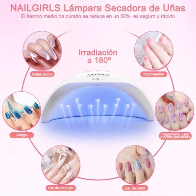 Catalisador LED UV NAILGIRLS de 36w