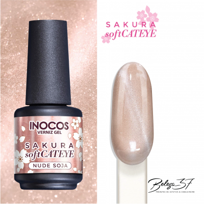 Verniz Gel Inocos – 357 - Cateye Nude Soja
